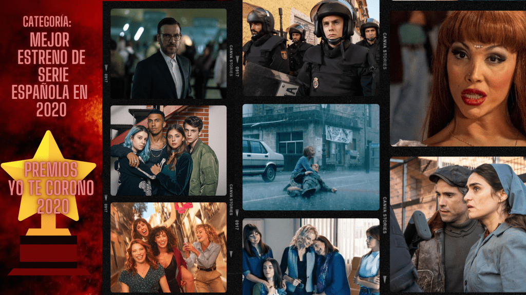 PREMIOS YO TE CORONO: Mejor estreno de serie española en 2020