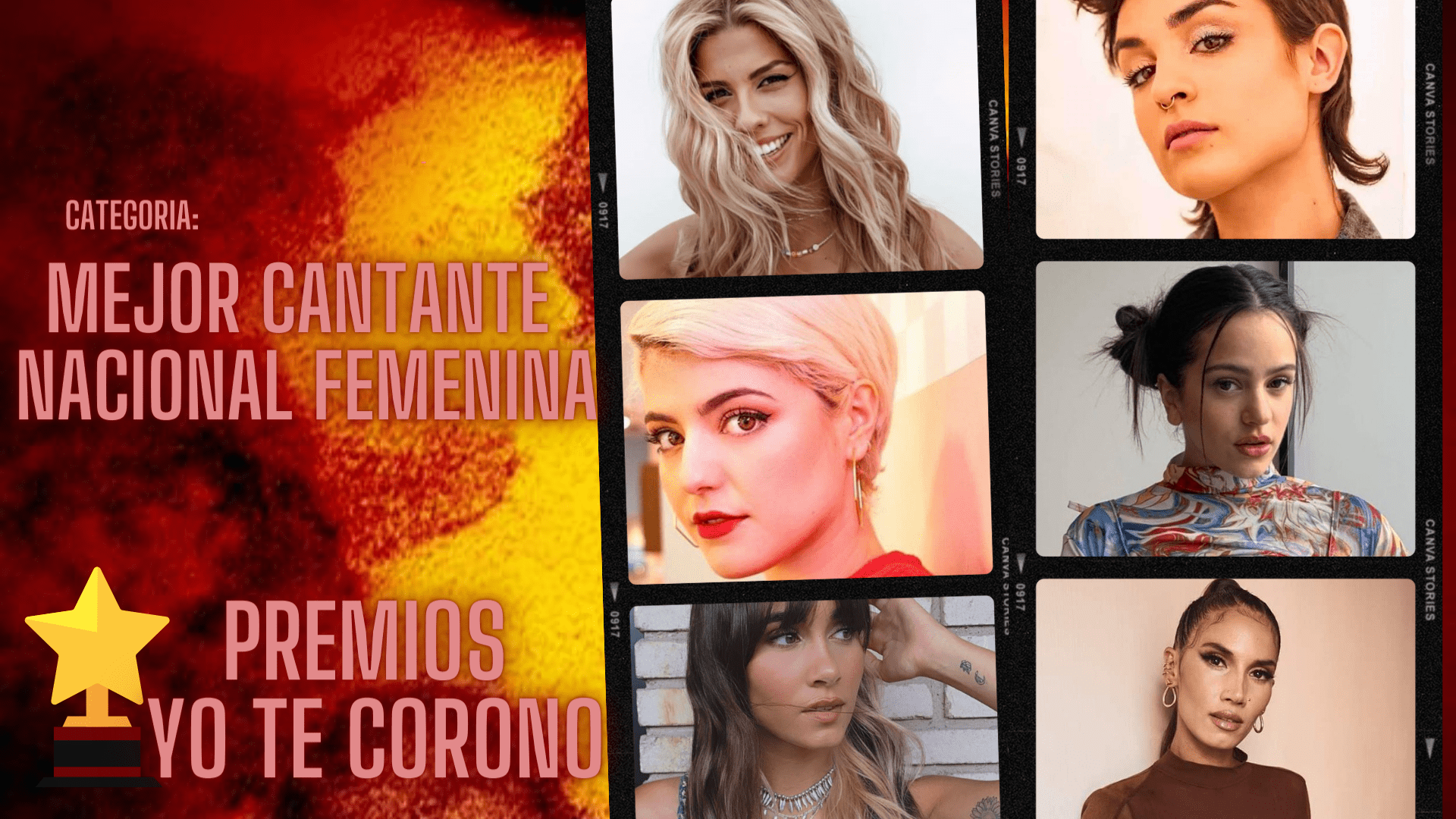 Premios YO TE CORONO 2O20| Vota por la mejor cantante nacional femenina